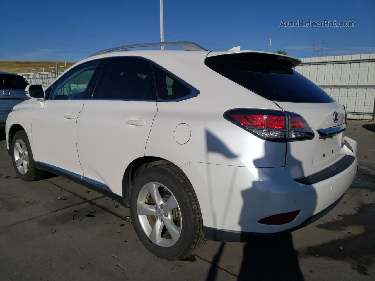 2015 Lexus Rx 350 Base White vin: 2T2BK1BA5FC264128