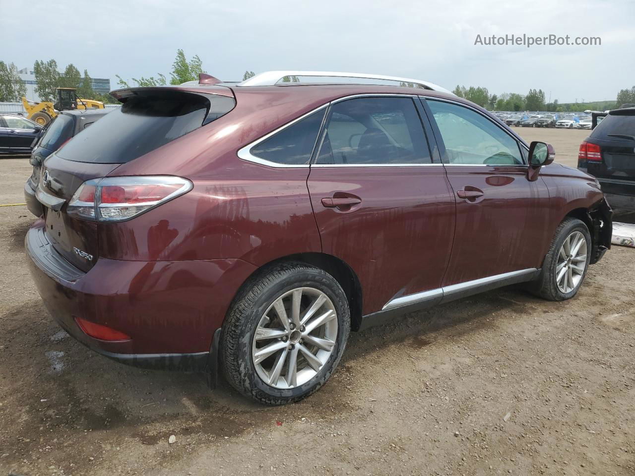 2015 Lexus Rx 350 Base Maroon vin: 2T2BK1BA5FC264842