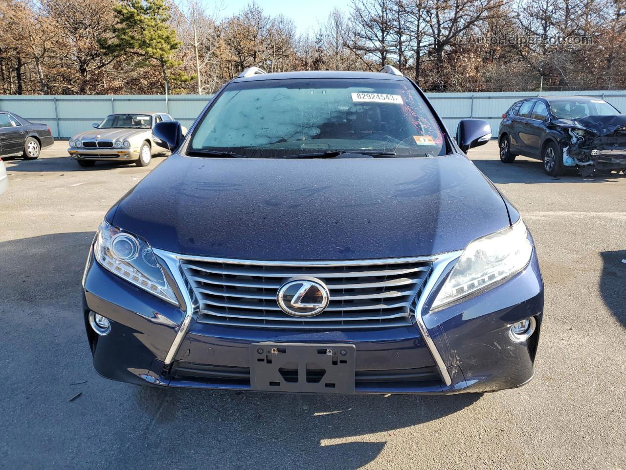 2015 Lexus Rx 350 Base Синий vin: 2T2BK1BA5FC278028