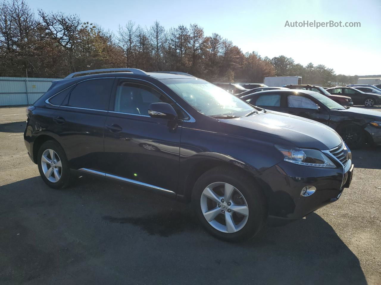 2015 Lexus Rx 350 Base Blue vin: 2T2BK1BA5FC278028