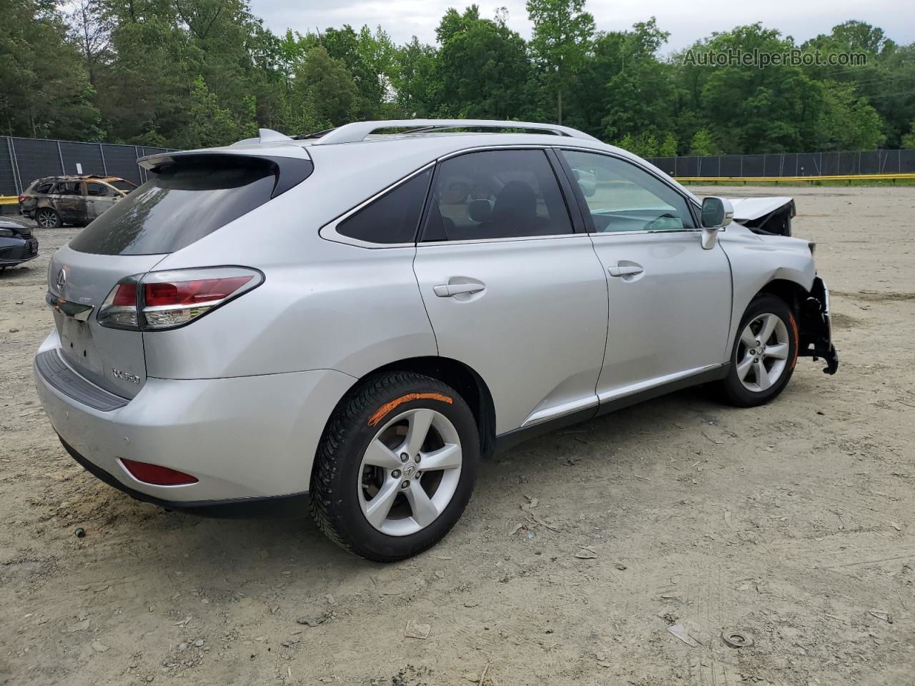 2015 Lexus Rx 350 Base Silver vin: 2T2BK1BA5FC279678