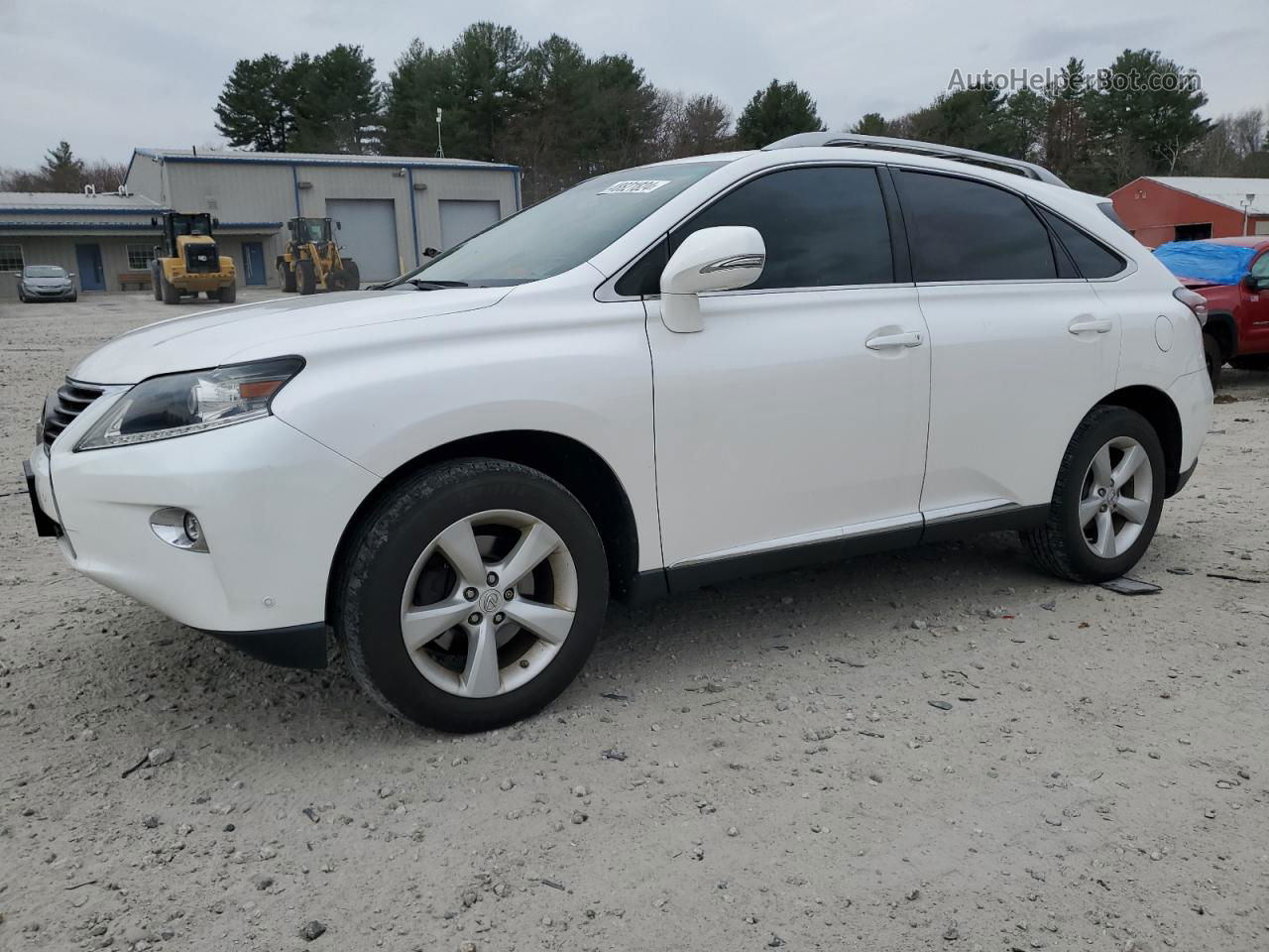 2015 Lexus Rx 350 Base Белый vin: 2T2BK1BA5FC280135