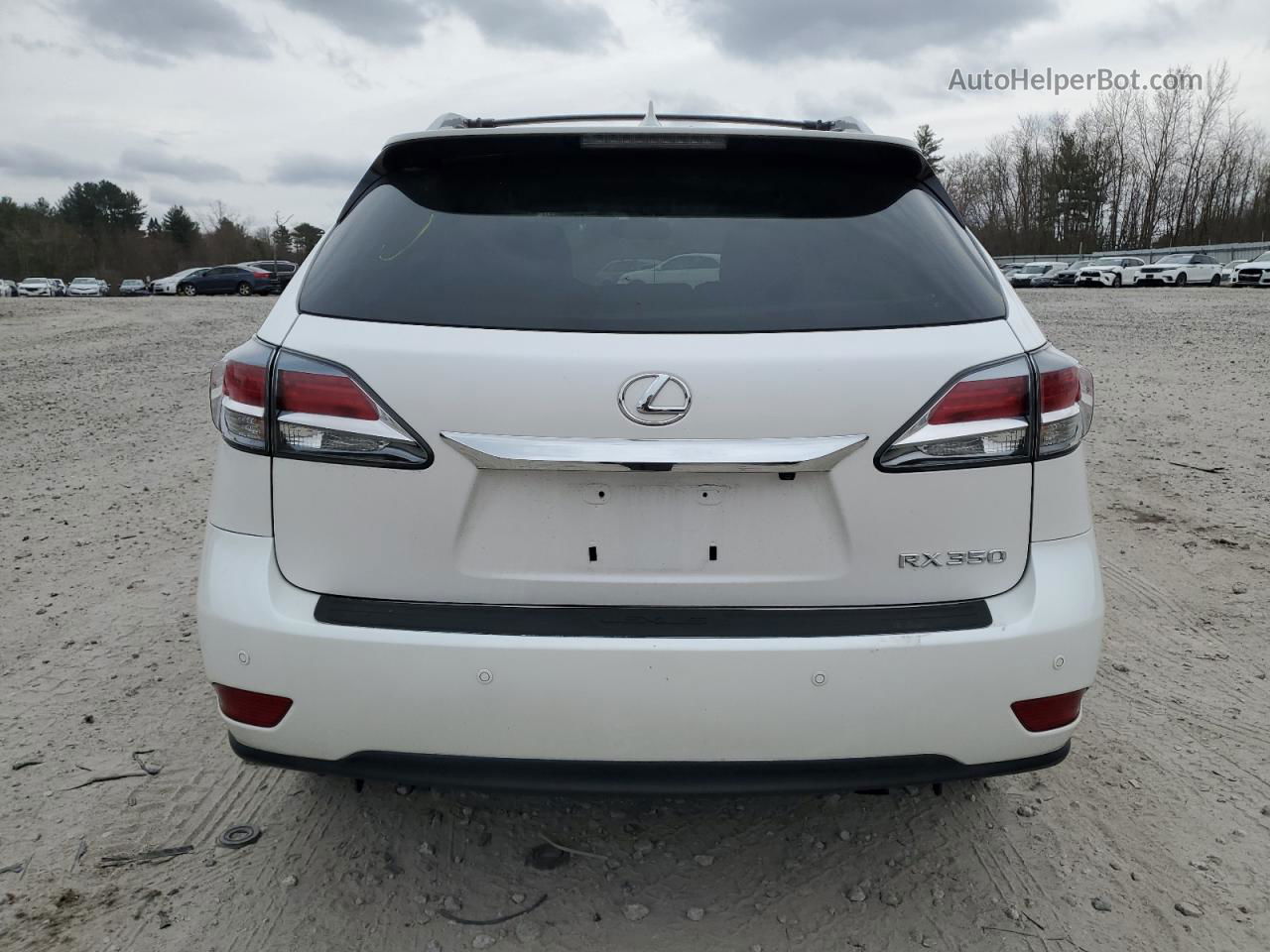 2015 Lexus Rx 350 Base White vin: 2T2BK1BA5FC280135