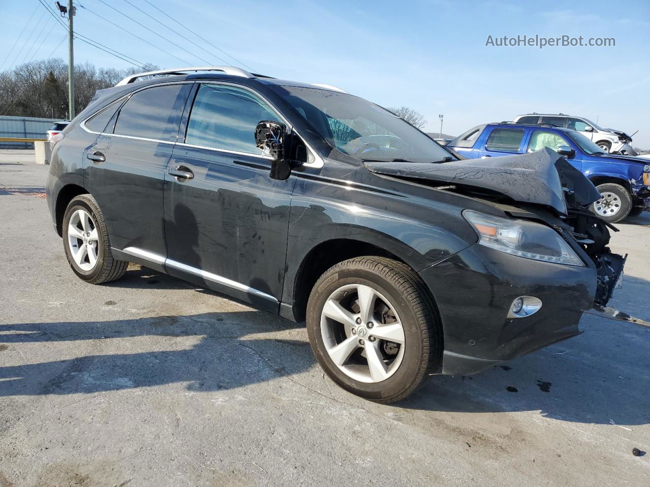 2015 Lexus Rx 350 Base Черный vin: 2T2BK1BA5FC296870