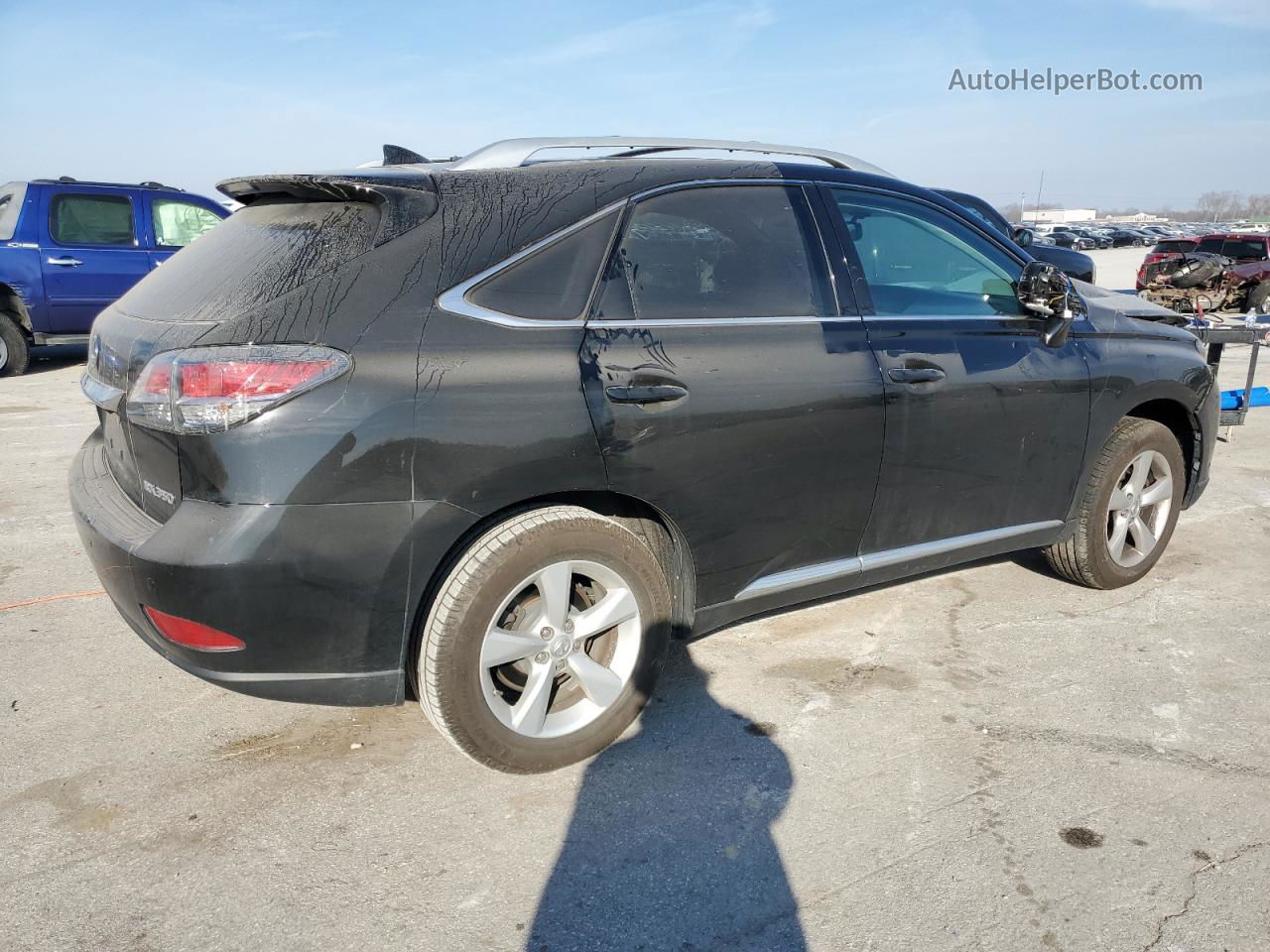 2015 Lexus Rx 350 Base Черный vin: 2T2BK1BA5FC296870