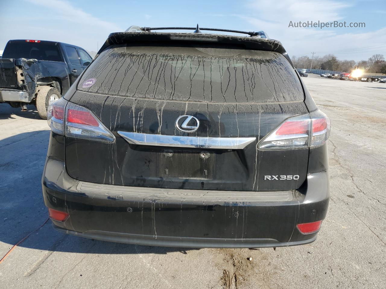 2015 Lexus Rx 350 Base Черный vin: 2T2BK1BA5FC296870