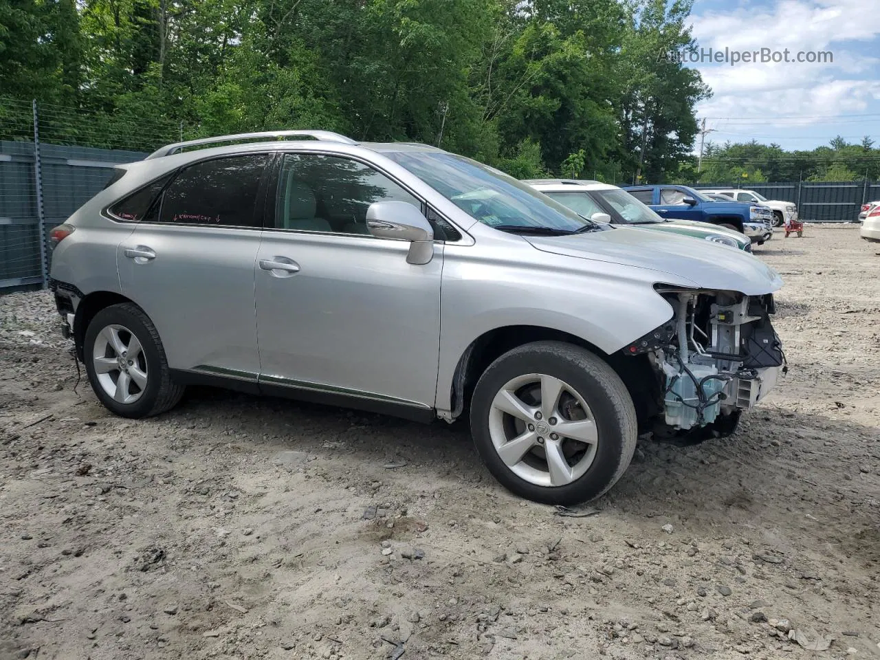 2015 Lexus Rx 350 Base Silver vin: 2T2BK1BA5FC302098