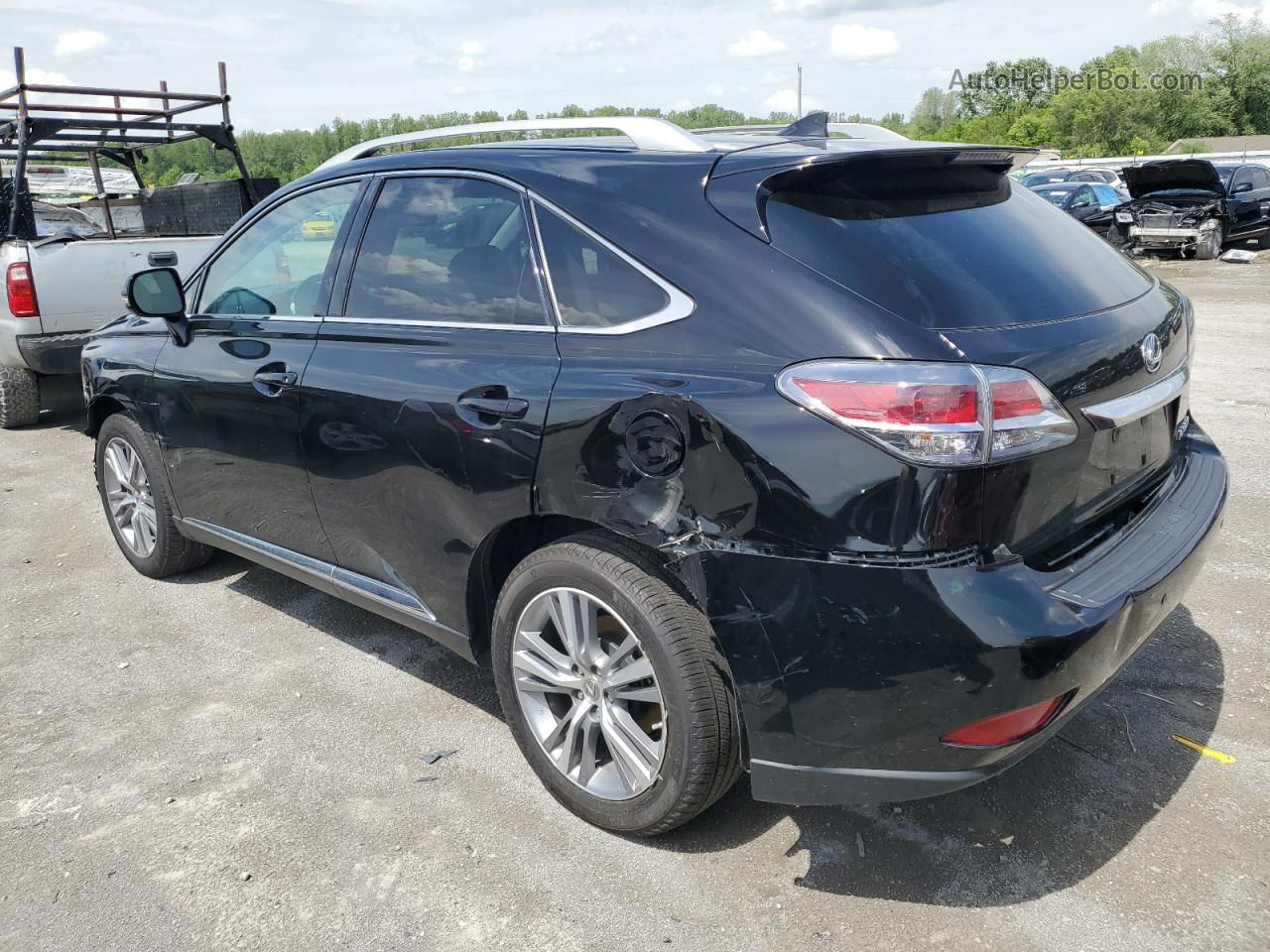 2015 Lexus Rx 350 Base Black vin: 2T2BK1BA5FC323615