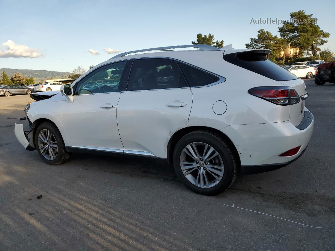 2015 Lexus Rx 350 Base White vin: 2T2BK1BA5FC325669