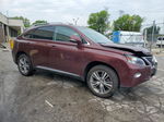 2015 Lexus Rx 350 Base Burgundy vin: 2T2BK1BA5FC328474