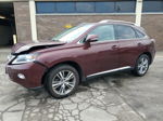 2015 Lexus Rx 350 Base Burgundy vin: 2T2BK1BA5FC328474