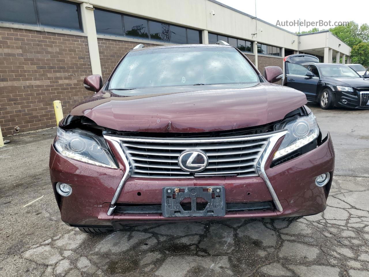 2015 Lexus Rx 350 Base Burgundy vin: 2T2BK1BA5FC328474