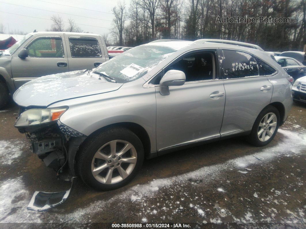 2010 Lexus Rx 350   Silver vin: 2T2BK1BA6AC015541