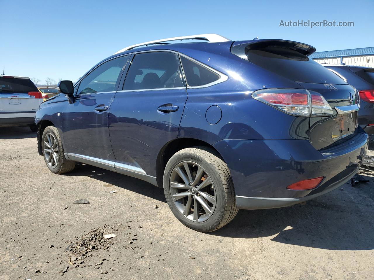 2013 Lexus Rx 350 Base Blue vin: 2T2BK1BA6DC171129