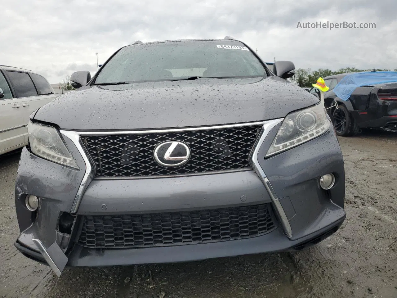 2013 Lexus Rx 350 Base Gray vin: 2T2BK1BA6DC187069