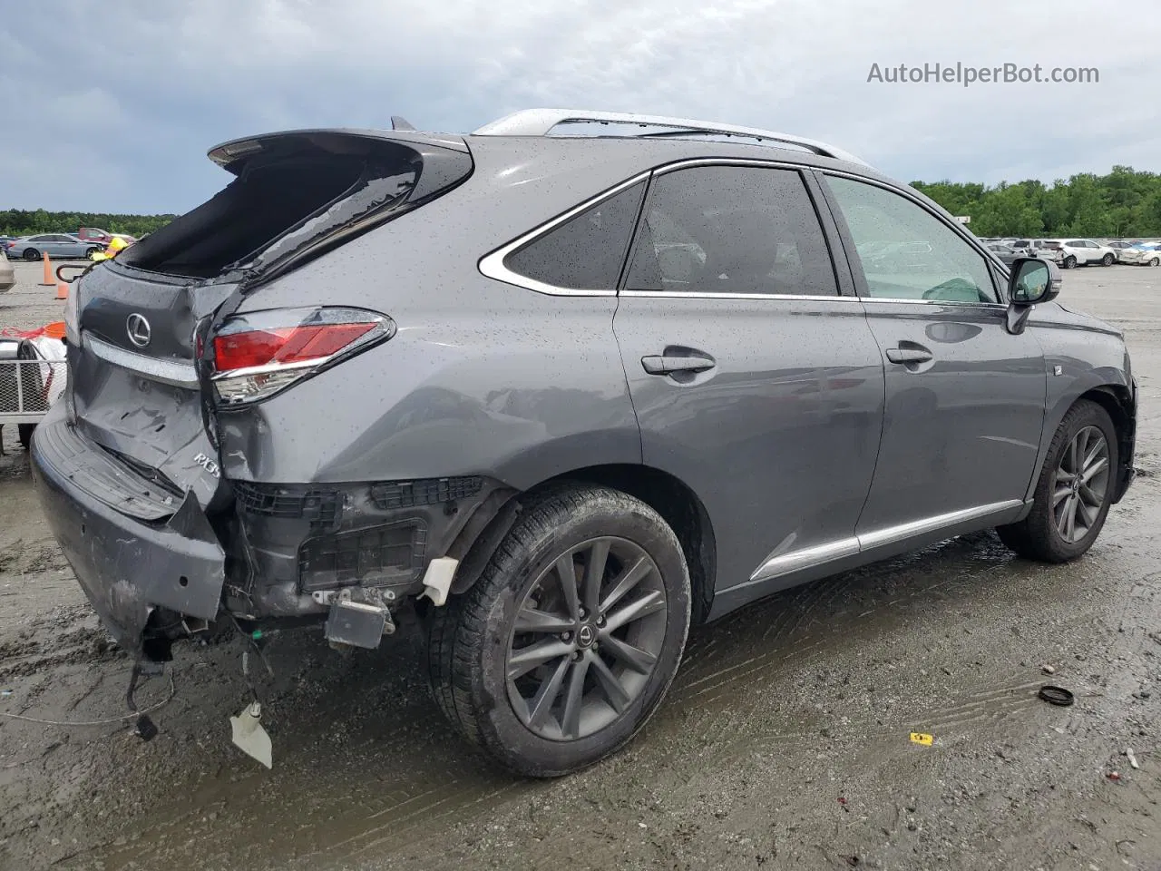 2013 Lexus Rx 350 Base Gray vin: 2T2BK1BA6DC187069