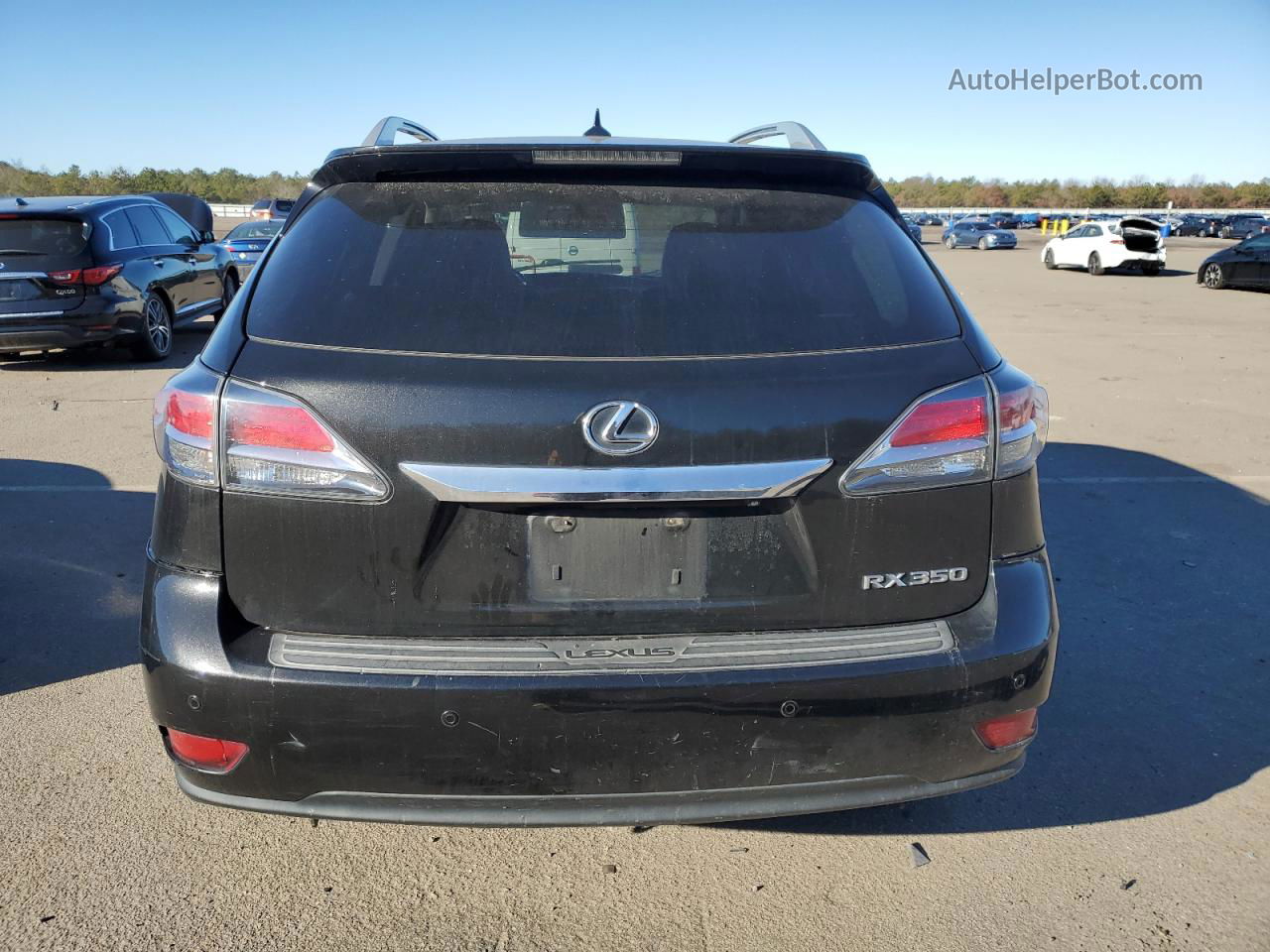 2013 Lexus Rx 350 Base Black vin: 2T2BK1BA6DC202640