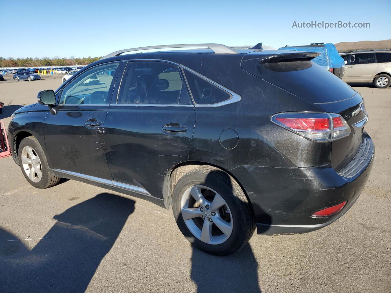 2013 Lexus Rx 350 Base Black vin: 2T2BK1BA6DC202640