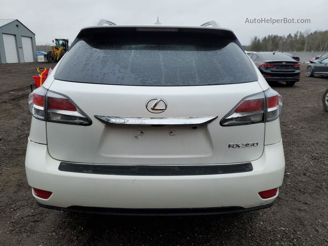 2013 Lexus Rx 350 Base White vin: 2T2BK1BA6DC212682