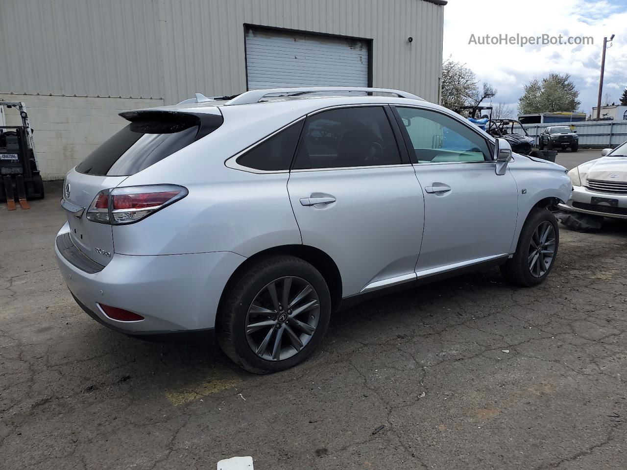 2013 Lexus Rx 350 Base Silver vin: 2T2BK1BA6DC221446