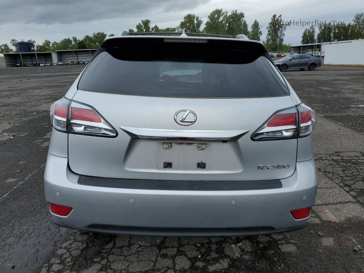 2013 Lexus Rx 350 Base Silver vin: 2T2BK1BA6DC224363