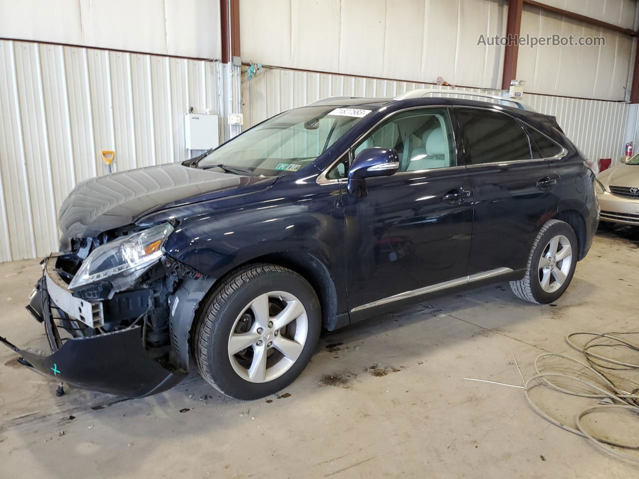 2015 Lexus Rx 350 Base Синий vin: 2T2BK1BA6FC252599