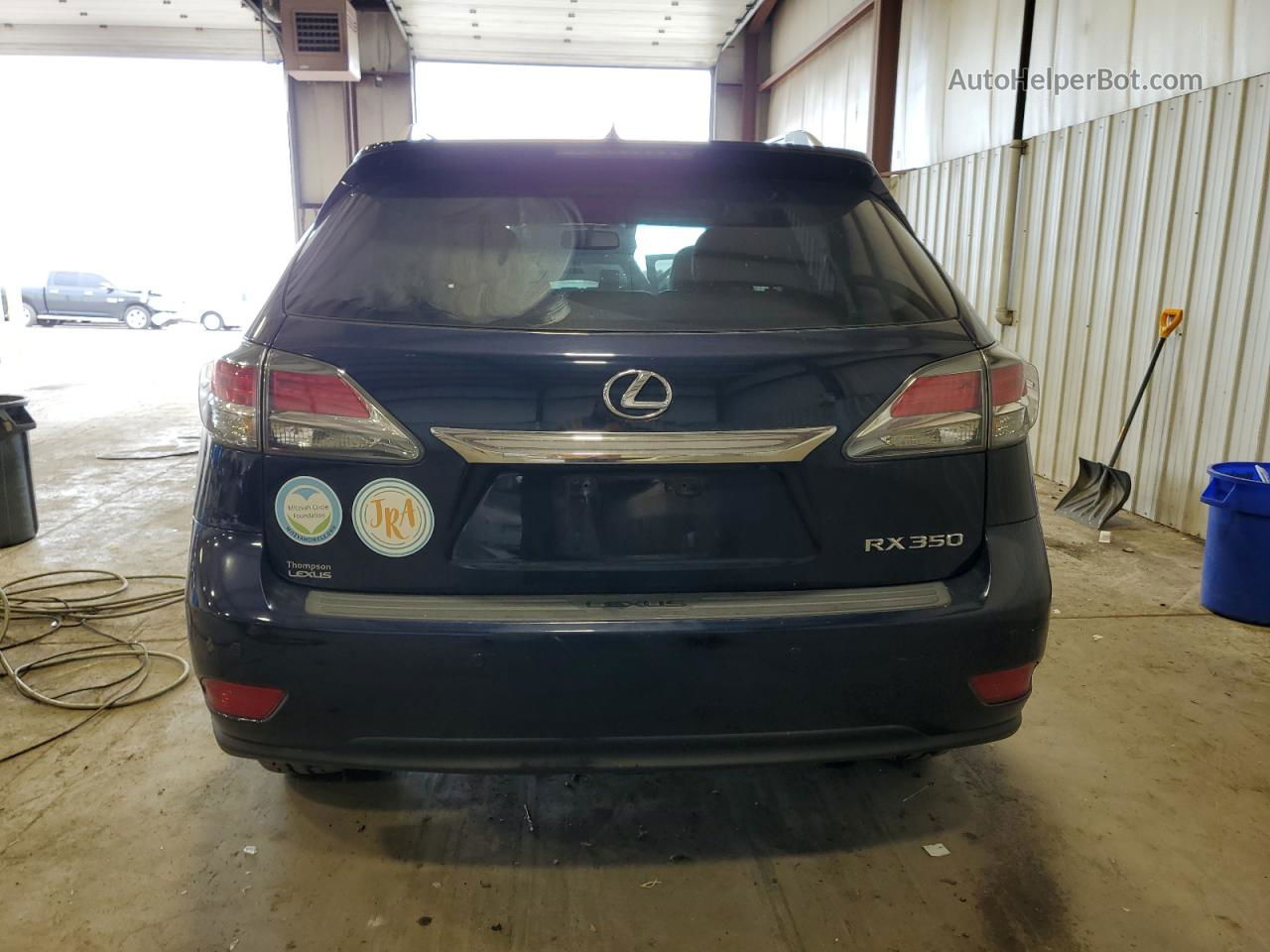 2015 Lexus Rx 350 Base Blue vin: 2T2BK1BA6FC252599