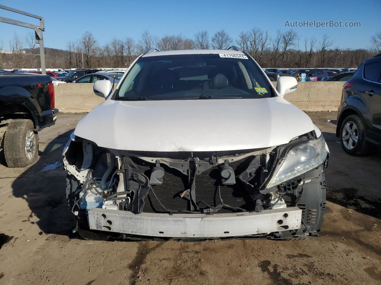 2015 Lexus Rx 350 Base White vin: 2T2BK1BA6FC262338