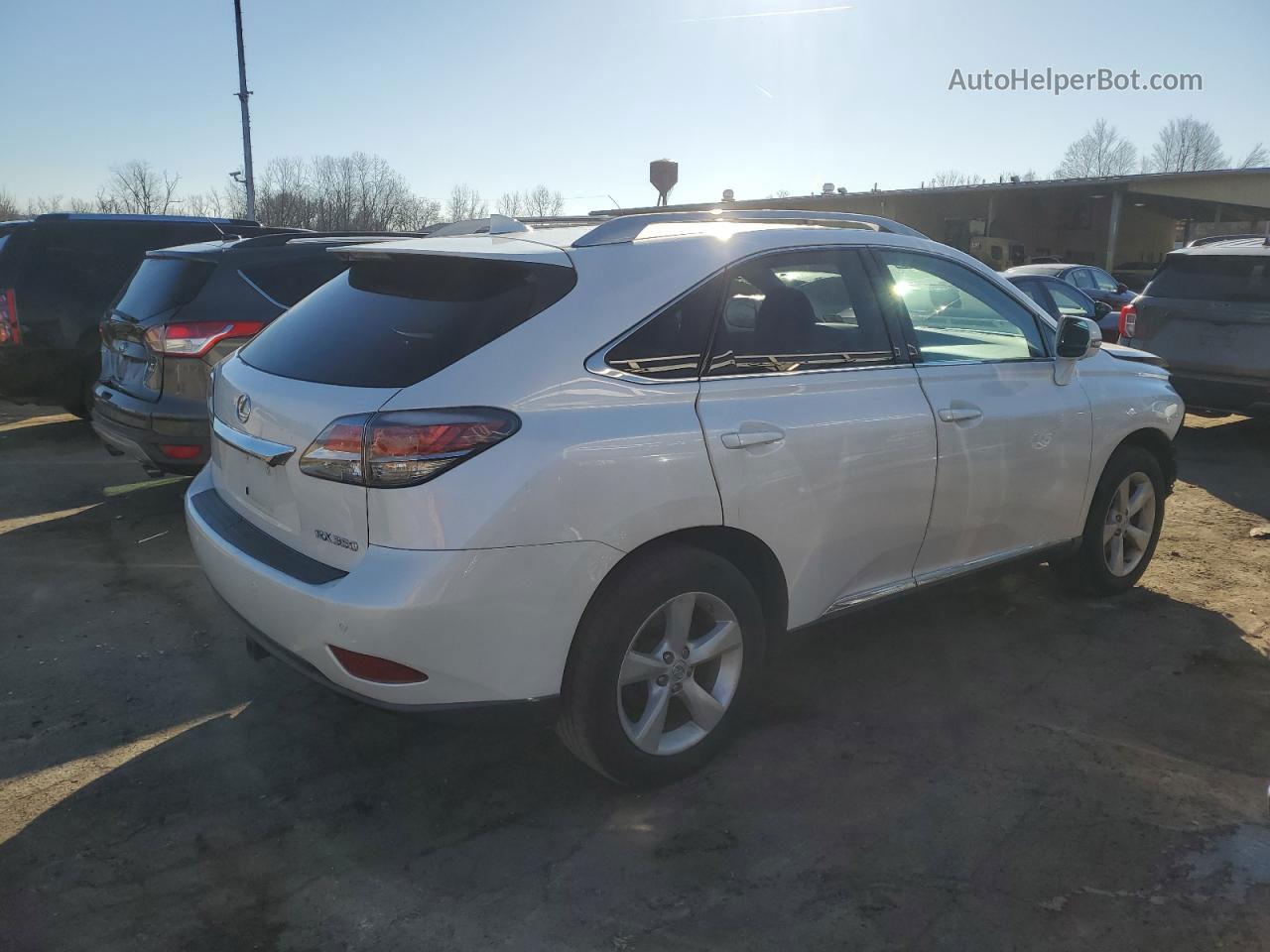 2015 Lexus Rx 350 Base White vin: 2T2BK1BA6FC262338