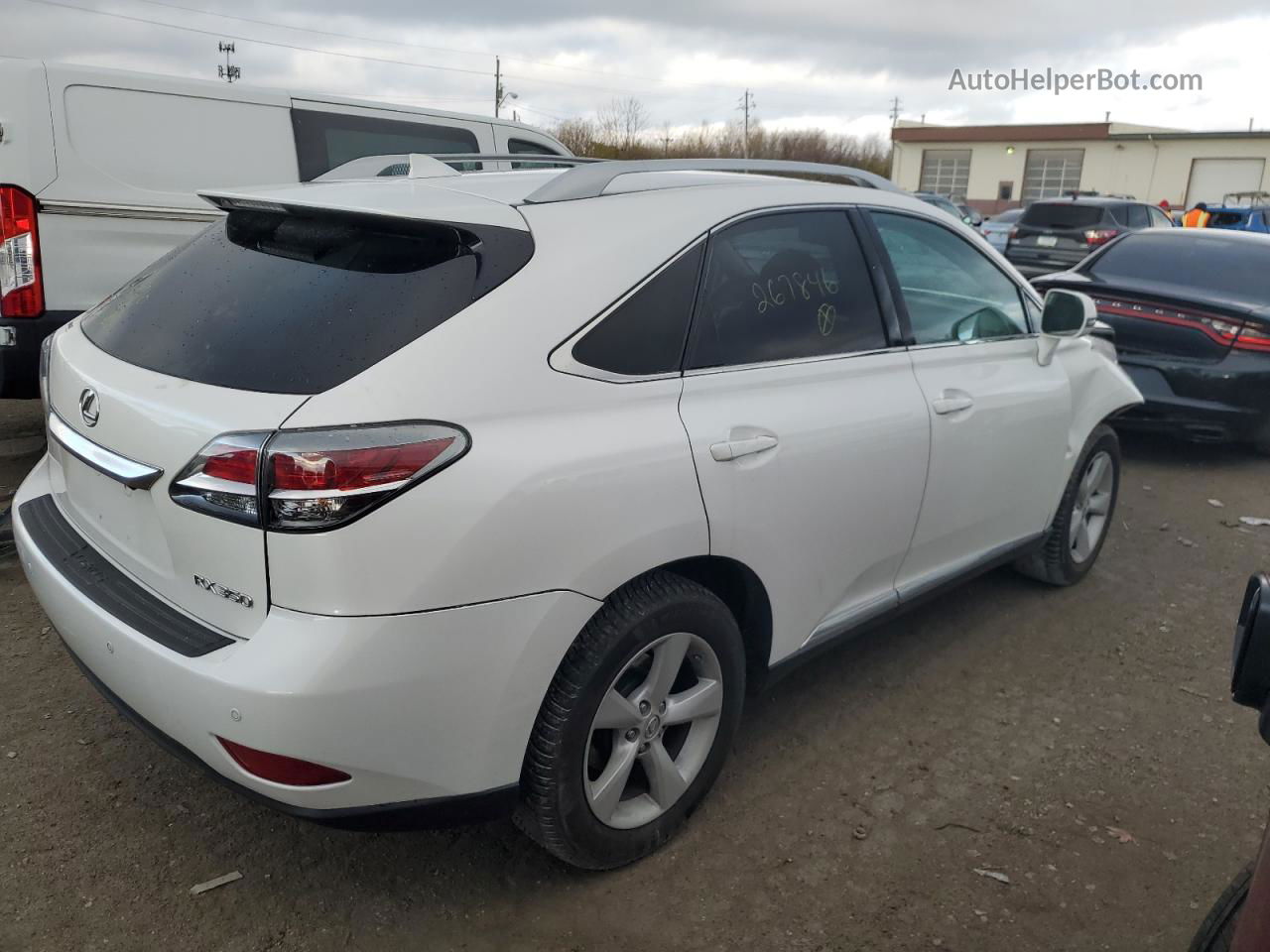 2015 Lexus Rx 350 Base White vin: 2T2BK1BA6FC267846