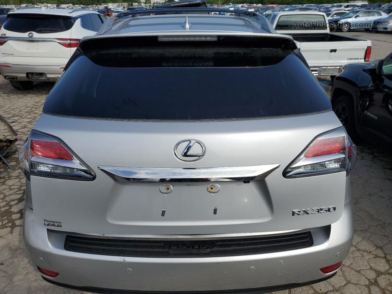 2015 Lexus Rx 350 Base Silver vin: 2T2BK1BA6FC273520