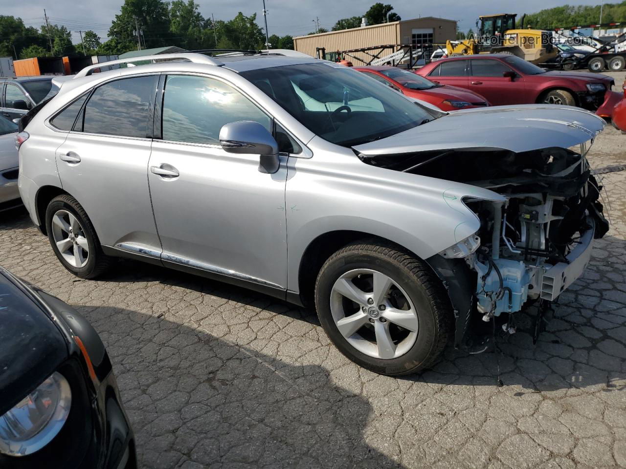 2015 Lexus Rx 350 Base Silver vin: 2T2BK1BA6FC273520