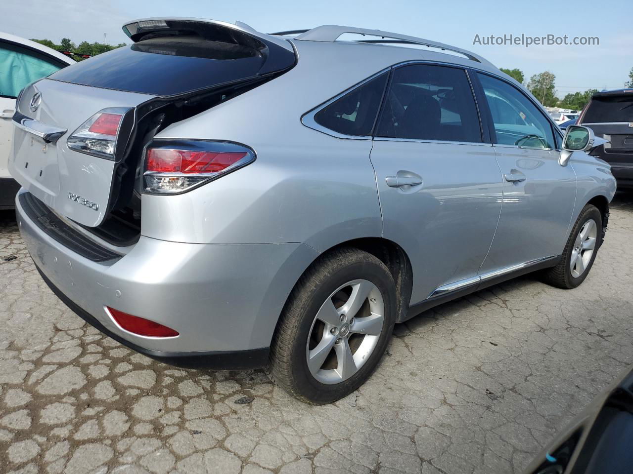 2015 Lexus Rx 350 Base Silver vin: 2T2BK1BA6FC273520