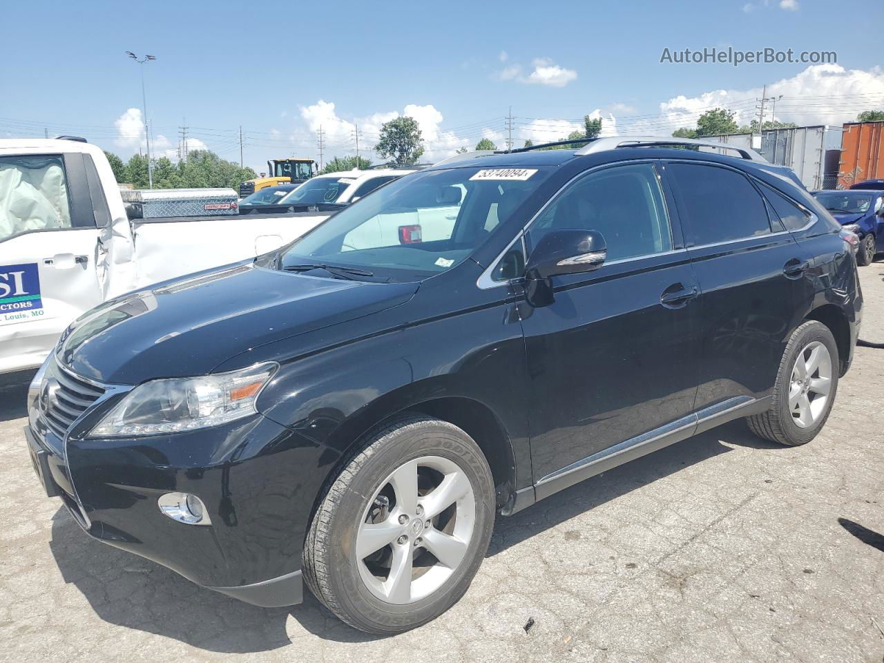 2015 Lexus Rx 350 Base Черный vin: 2T2BK1BA6FC284310