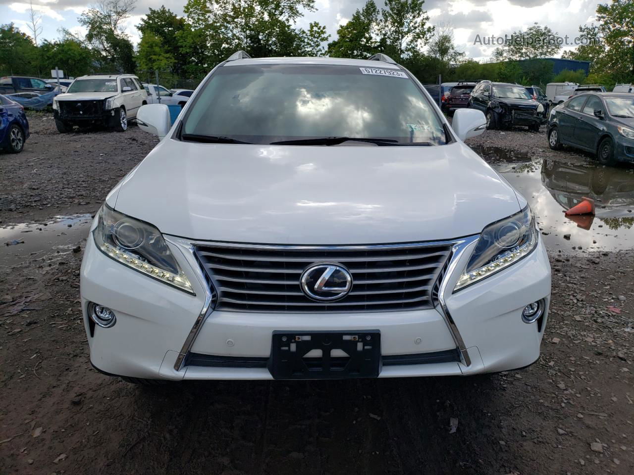 2015 Lexus Rx 350 Base White vin: 2T2BK1BA6FC286123