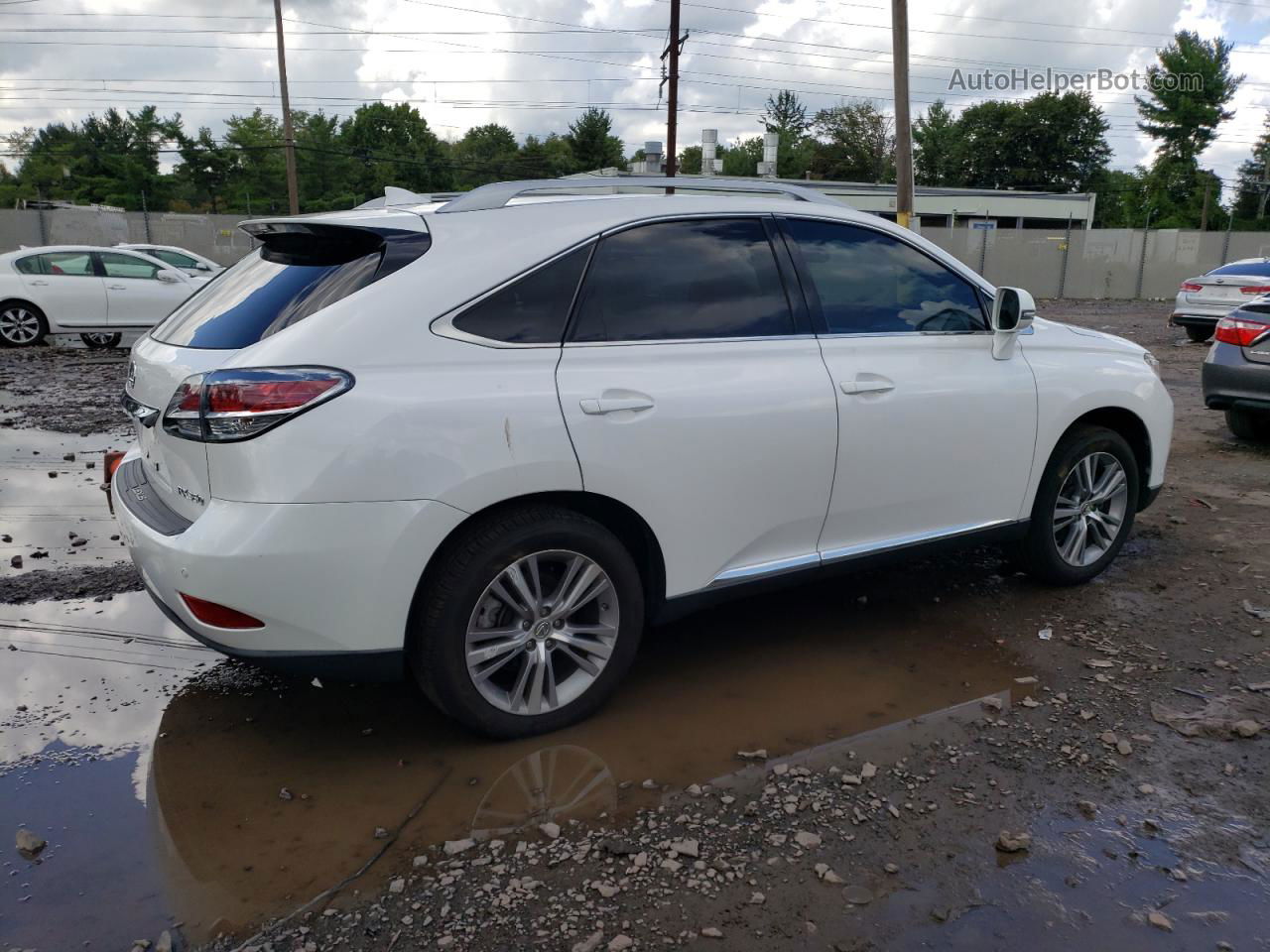 2015 Lexus Rx 350 Base White vin: 2T2BK1BA6FC286123