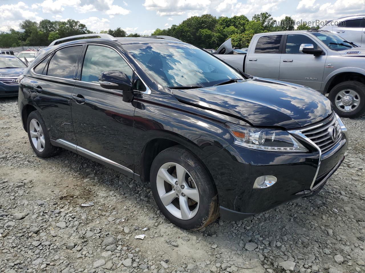 2015 Lexus Rx 350 Base Черный vin: 2T2BK1BA6FC303194