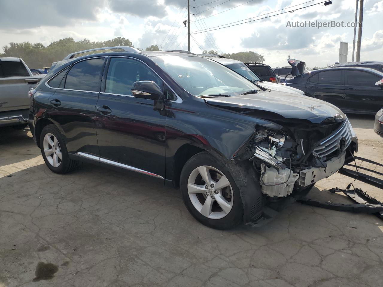 2013 Lexus Rx 350 Base Black vin: 2T2BK1BA7DC168739