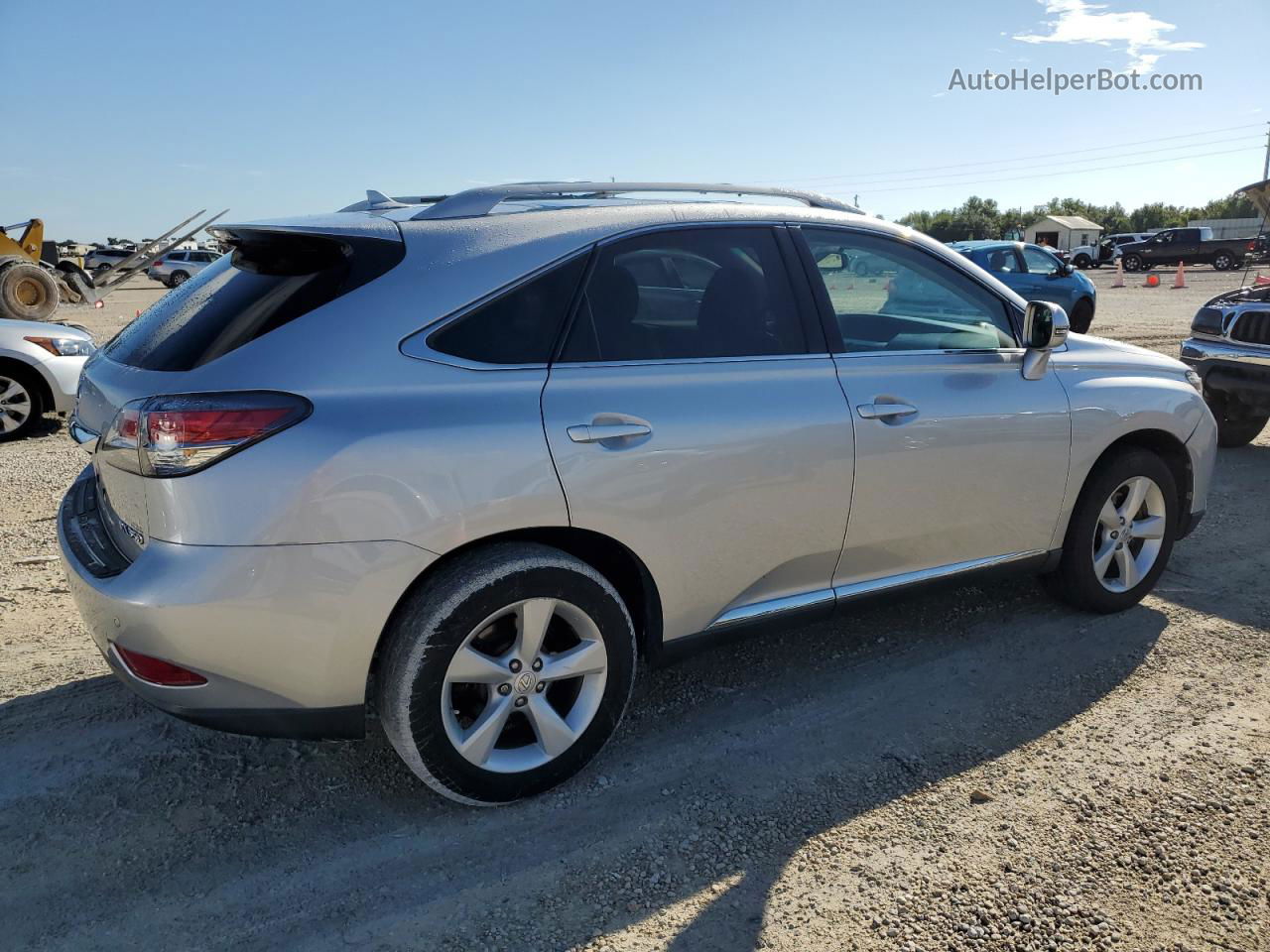 2013 Lexus Rx 350 Base Silver vin: 2T2BK1BA7DC177585