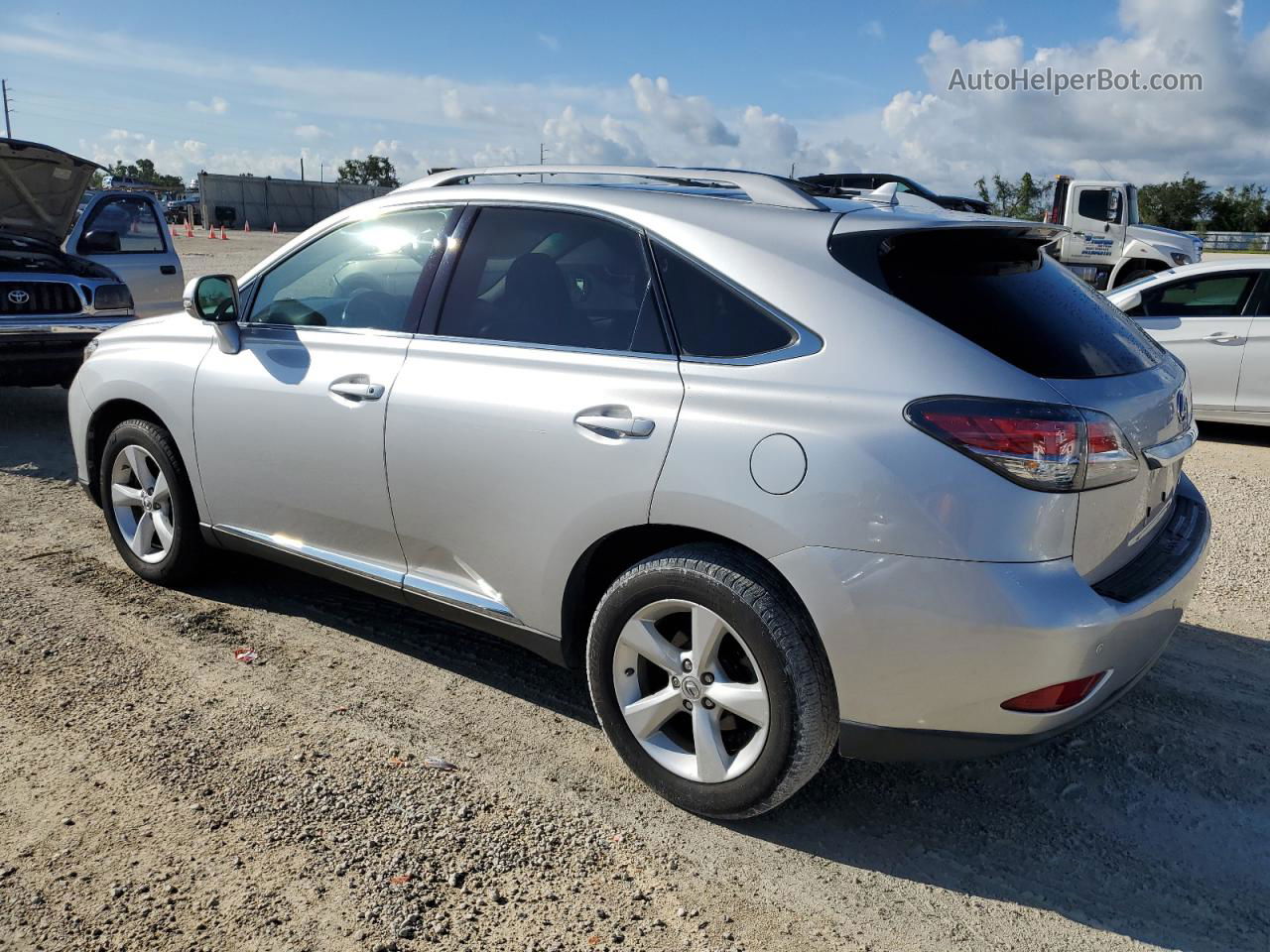 2013 Lexus Rx 350 Base Silver vin: 2T2BK1BA7DC177585