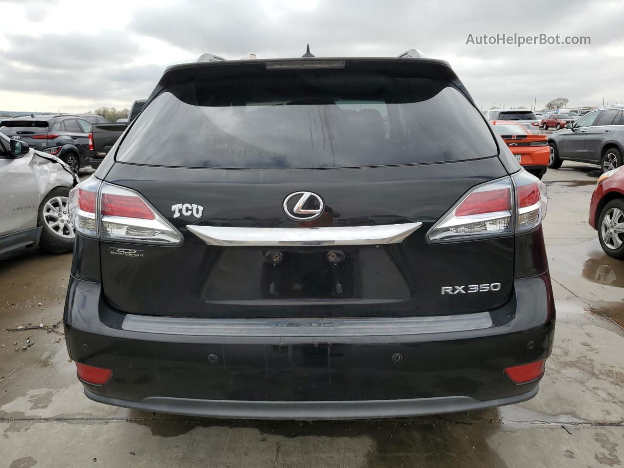 2013 Lexus Rx 350 Base Black vin: 2T2BK1BA7DC181989