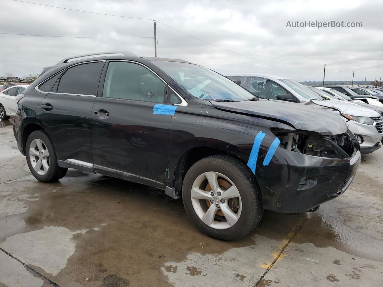 2013 Lexus Rx 350 Base Black vin: 2T2BK1BA7DC181989