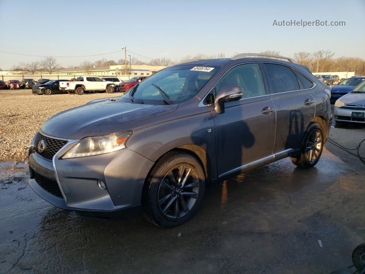 2013 Lexus Rx 350 Base Gray vin: 2T2BK1BA7DC184021