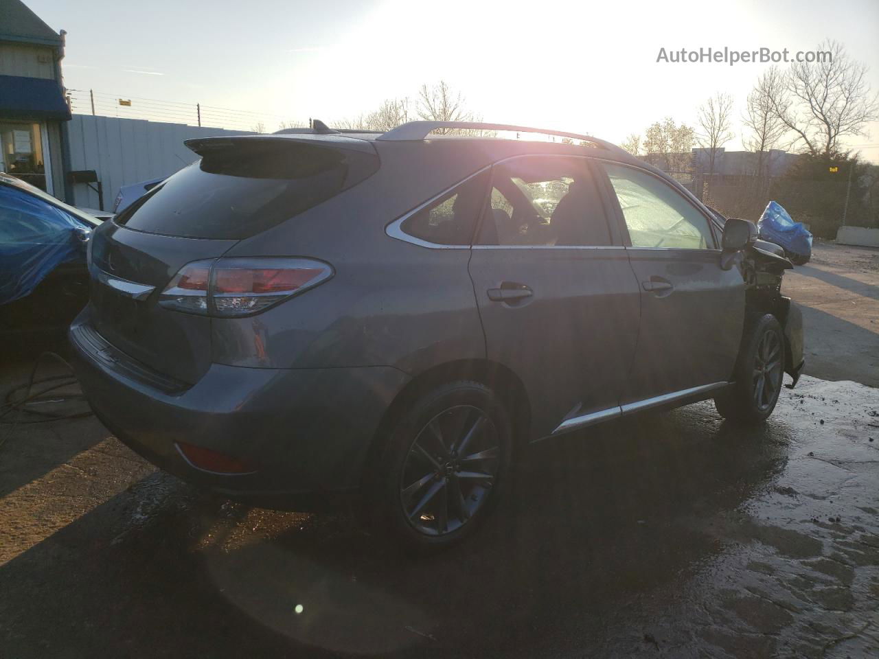 2013 Lexus Rx 350 Base Gray vin: 2T2BK1BA7DC184021