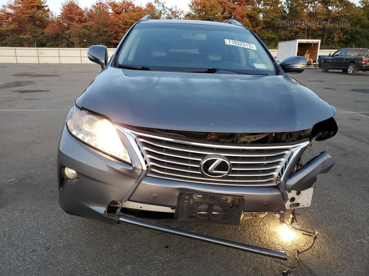 2013 Lexus Rx 350 Base Silver vin: 2T2BK1BA7DC189347