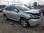 2013 Lexus Rx 350 Base Silver vin: 2T2BK1BA7DC192166