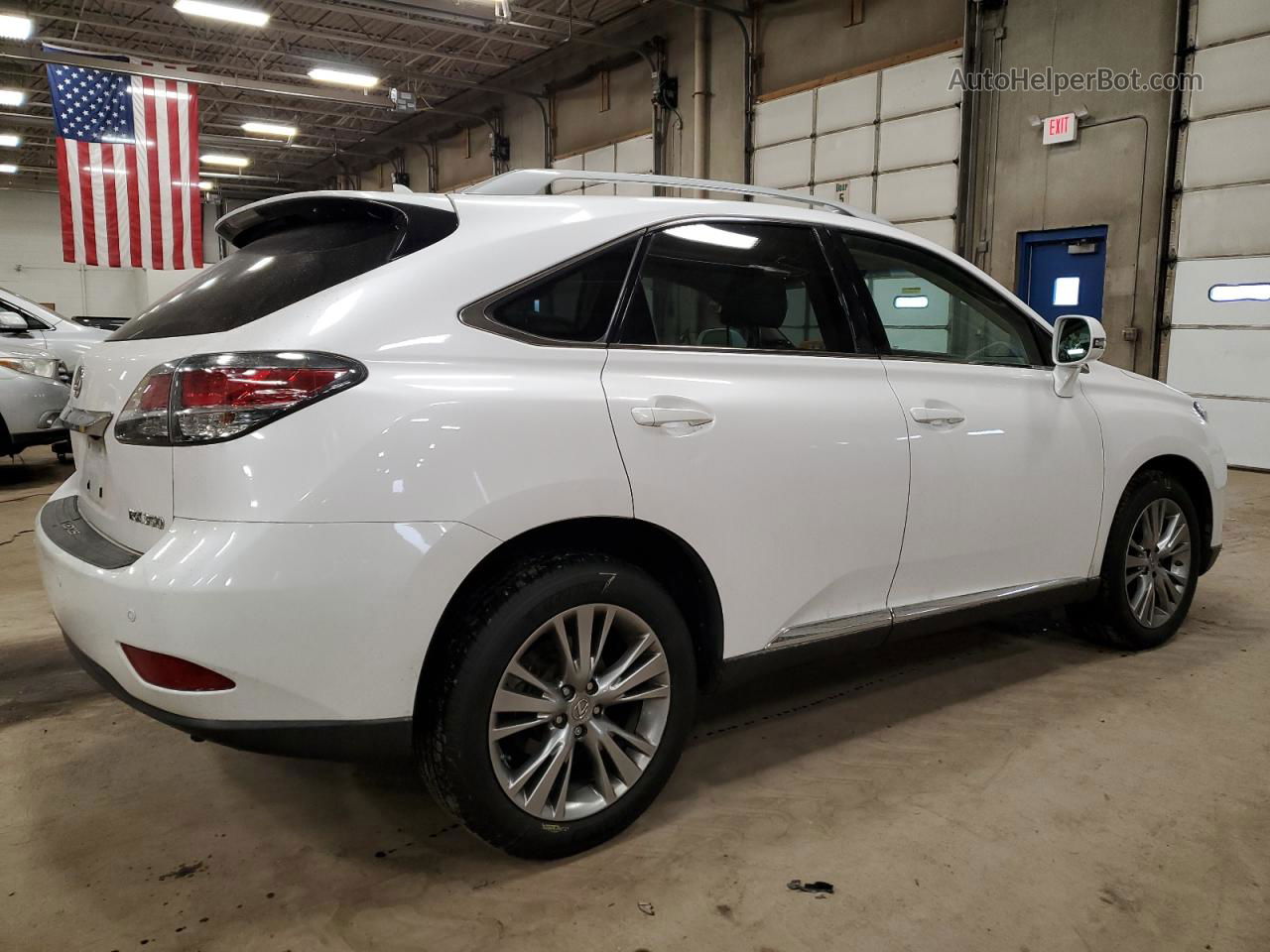 2013 Lexus Rx 350 Base White vin: 2T2BK1BA7DC221861