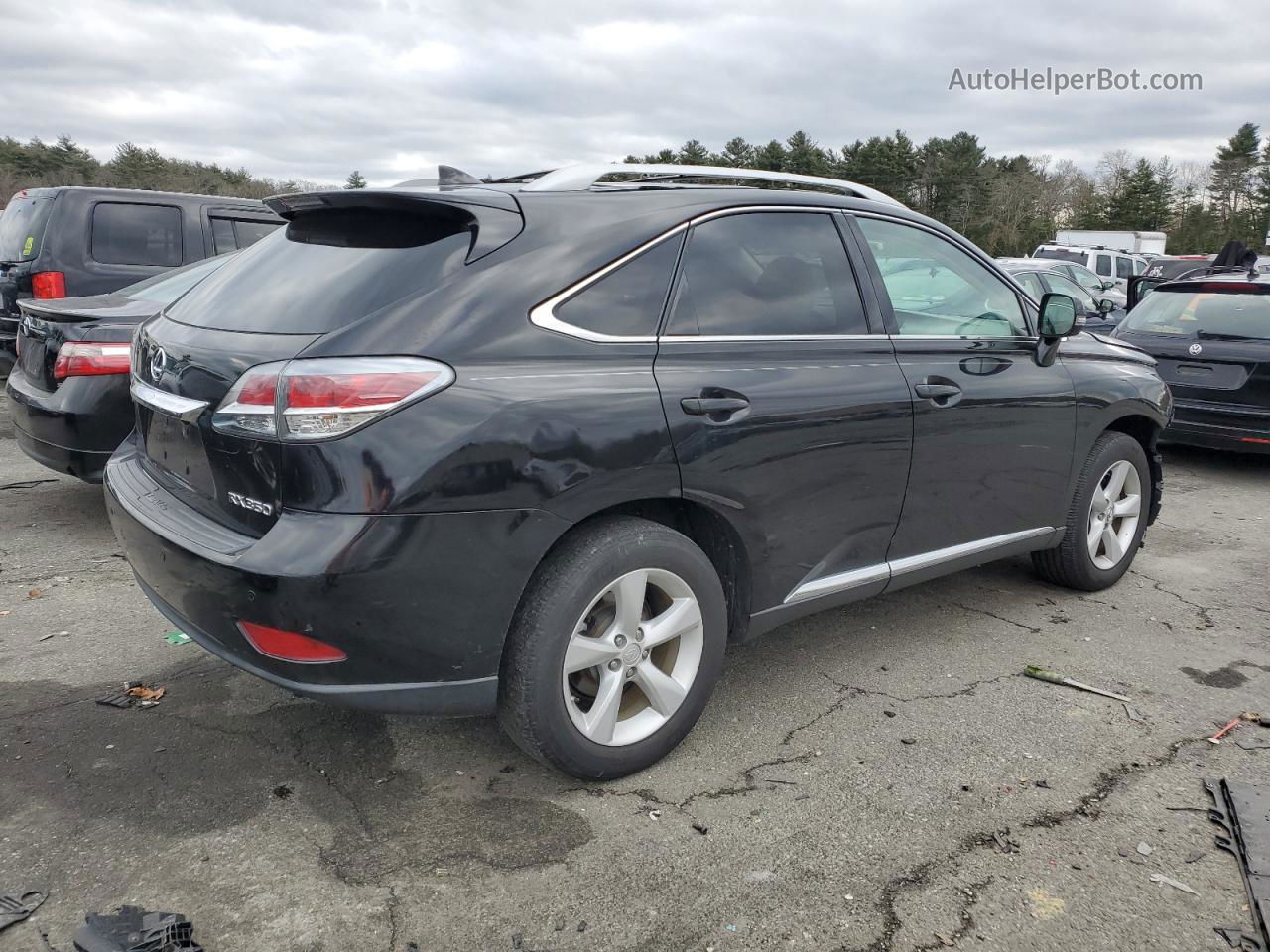 2015 Lexus Rx 350 Base Черный vin: 2T2BK1BA7FC261280