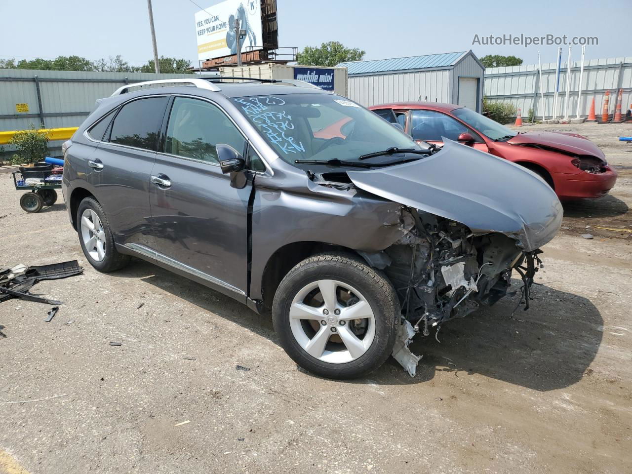 2015 Lexus Rx 350 Base Gray vin: 2T2BK1BA7FC261473