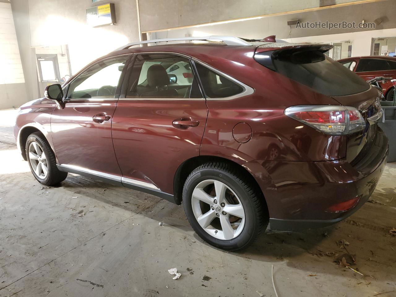 2015 Lexus Rx 350 Base Burgundy vin: 2T2BK1BA7FC267662